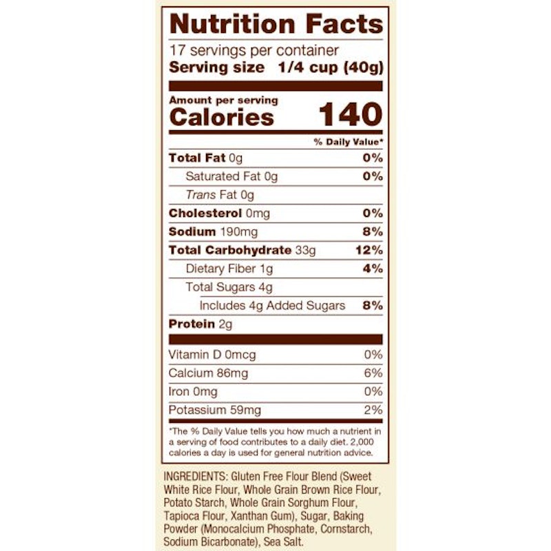 Gluten Free Pancake Mix 3