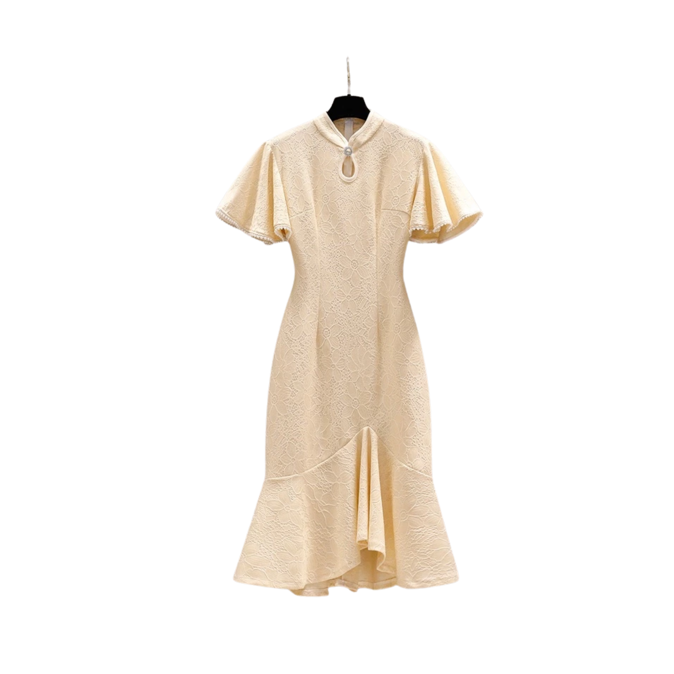 TianShun Cheongsam Dress Fishtail Hip 