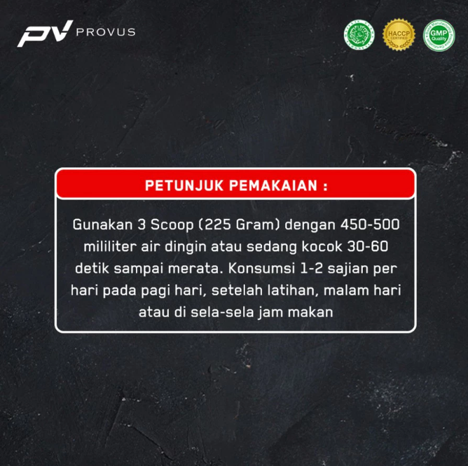  Provus Mega Mass Vanilla