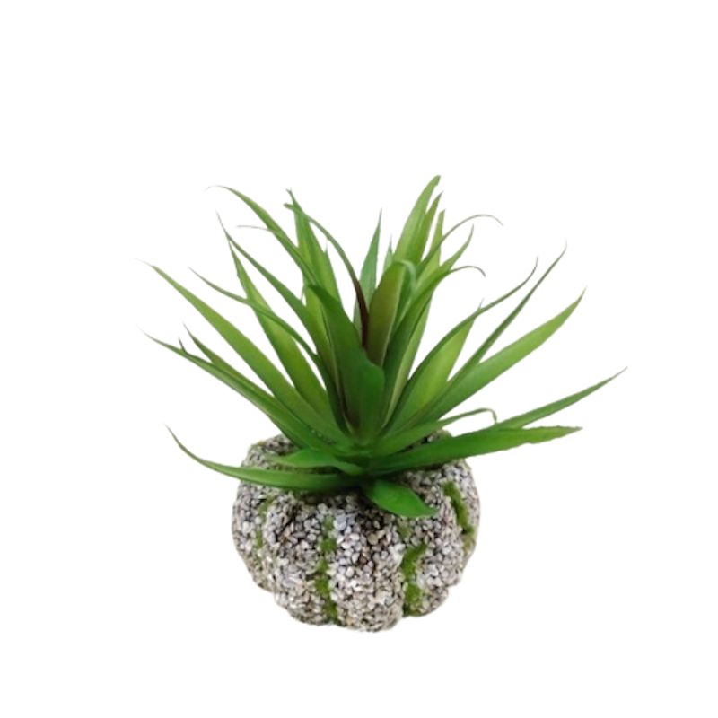 Kaktus Artifisial Pot Batu 1