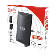 AOKI Indoor and Outdoor TV Antenna