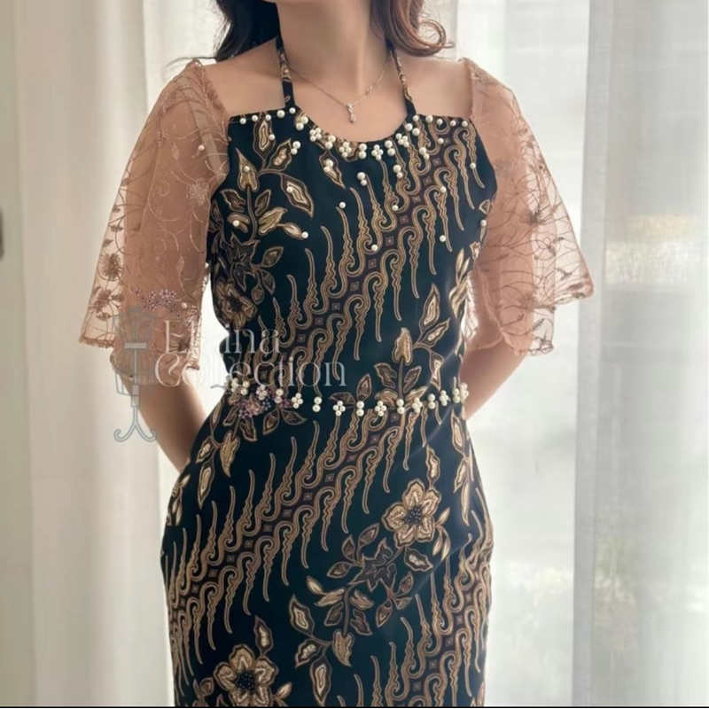  Elaina Collection Dress Elaina Batik Premium 