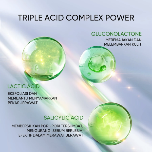 SKINTIFIC Cosmetics SKINTIFIC 3X Acid Intensive Acne Spot Gel 