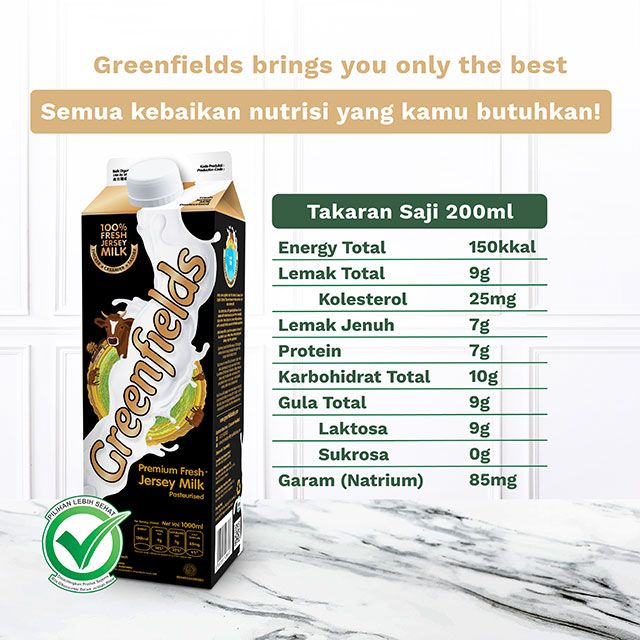 Greenfields Fresh Milk Jersey