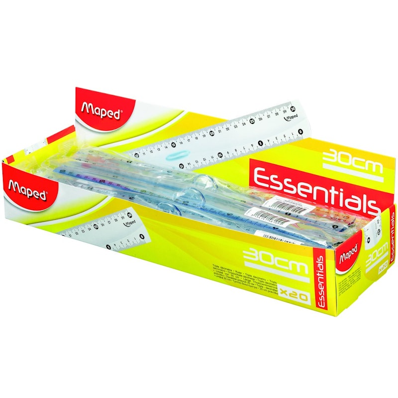 Maped Essentials Ruller with Handle 30cm 3