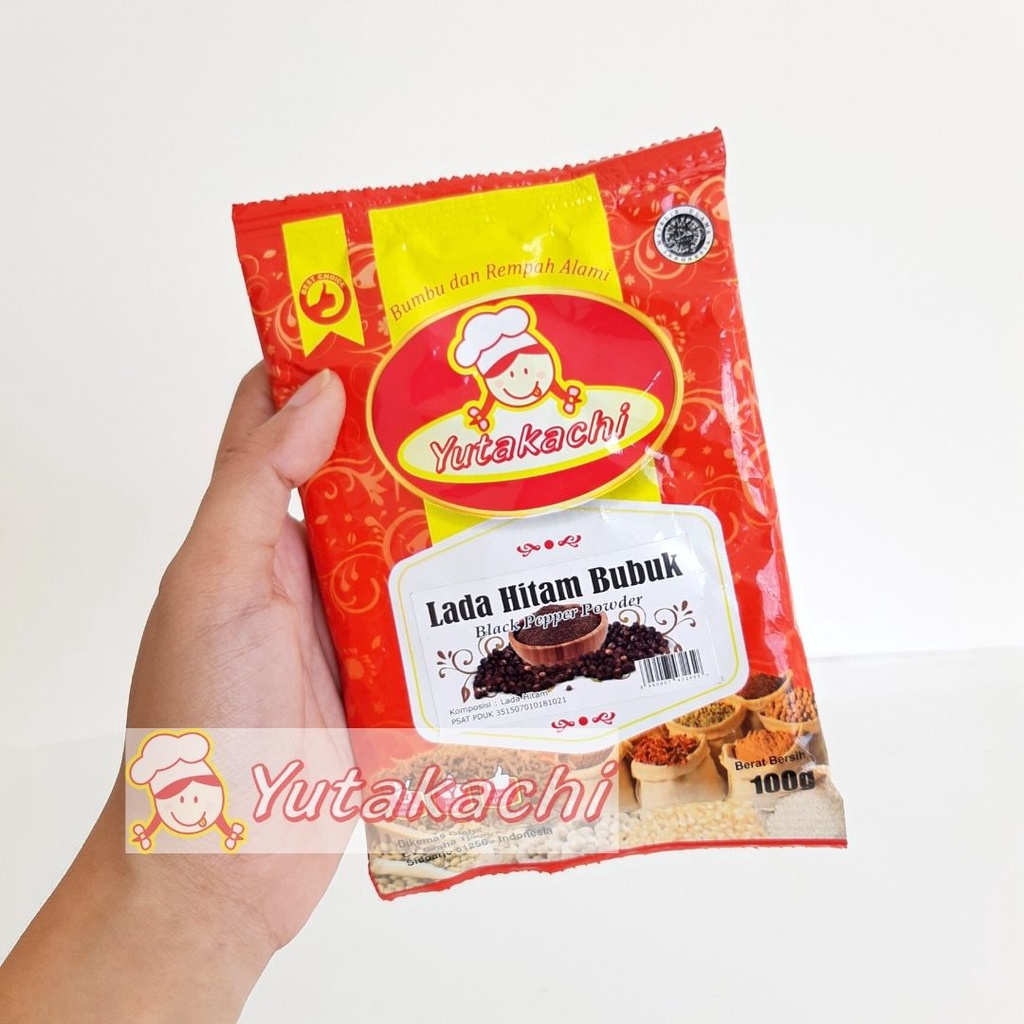 Yutakachi Lada Hitam Bubuk