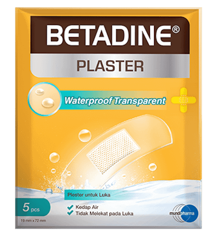 Betadine® Plaster Waterproof Transparent 1