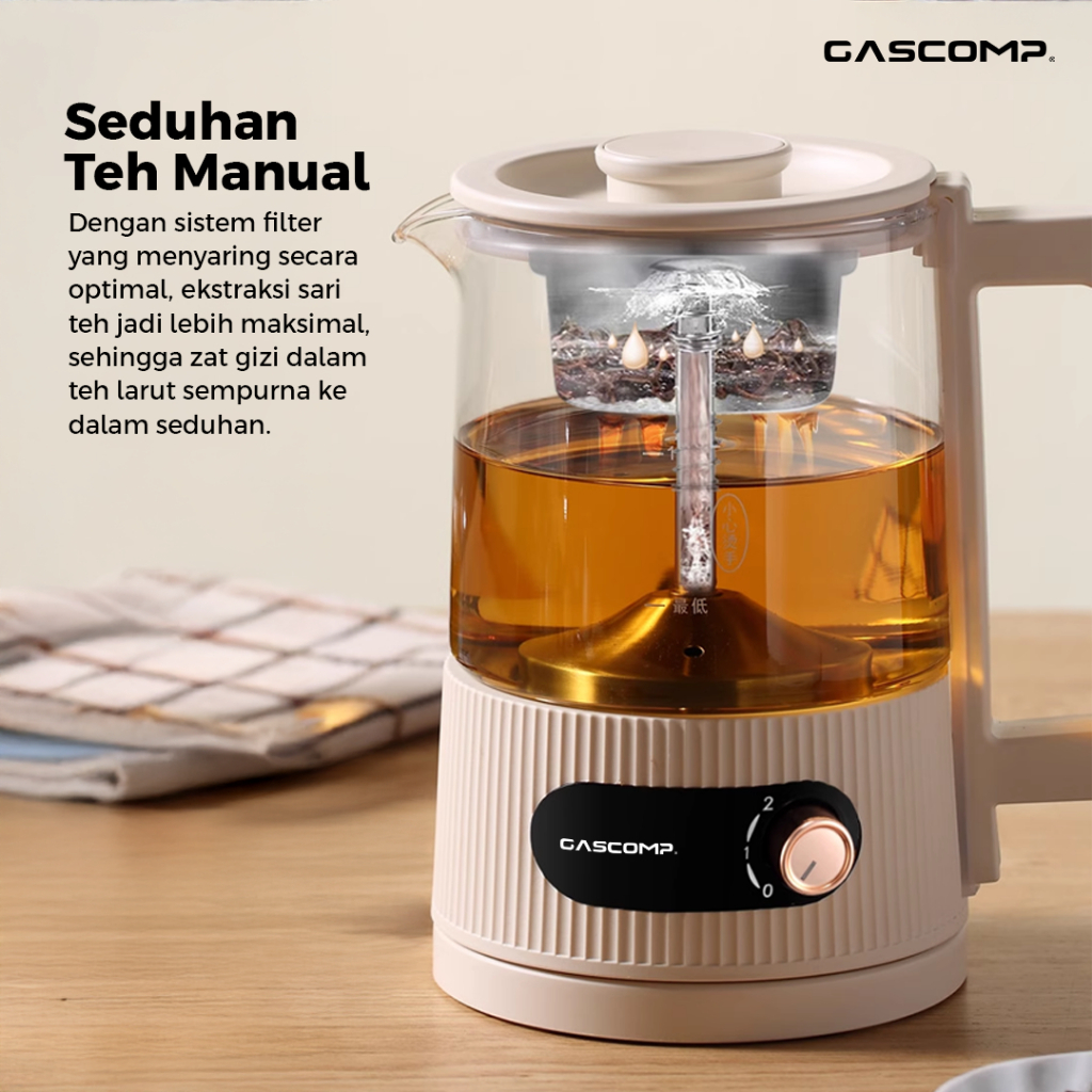 GASCOMP Saringan Teh Kopi Stainless Steel