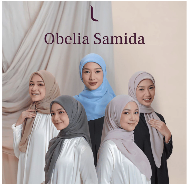 Bersama Zatta Jaya Elzatta Hijab Obelia Samida Scarf
