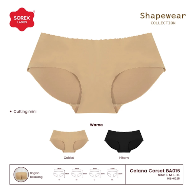 Sorex Curve-O Celana Korset Busa Shapewear BA016