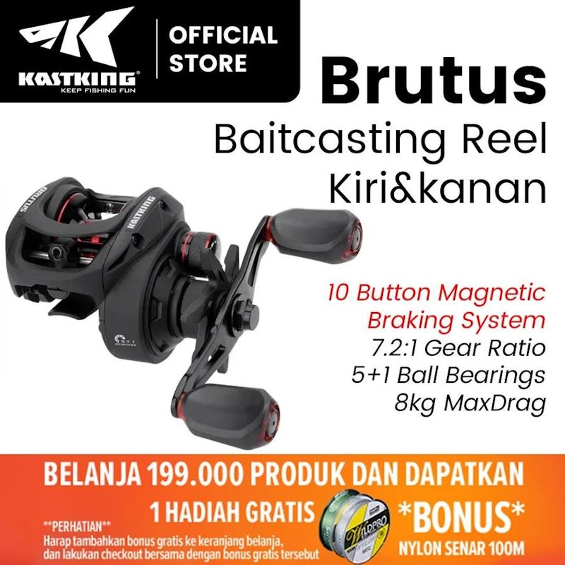 Brutus Baitcasting Reel 5