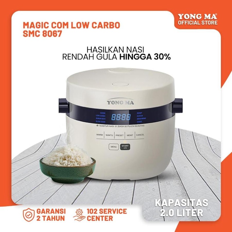 YONG MA Magic Com Low Carbo 2