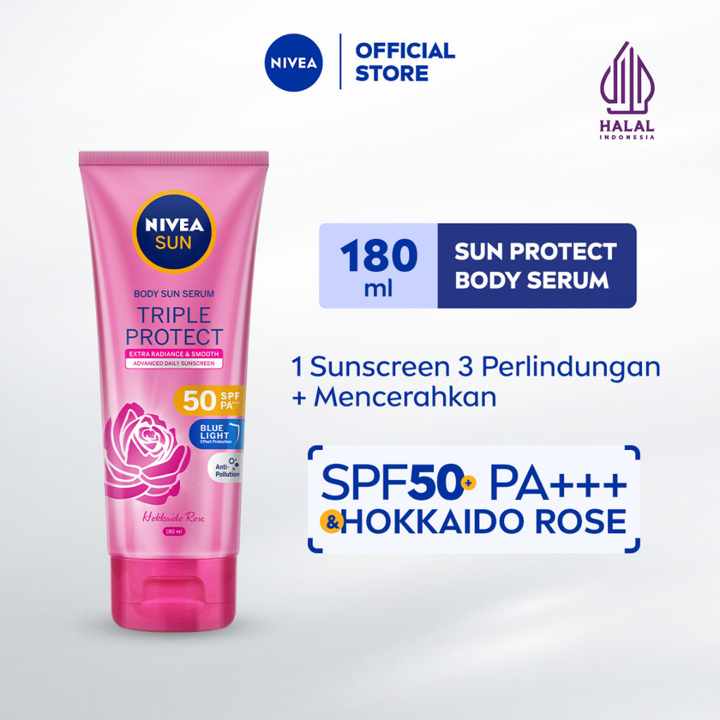 Beiersdorf NIVEA Sun Body Sun Serum Triple Protect Extra Radiance & Smooth SPF 50 PA+++