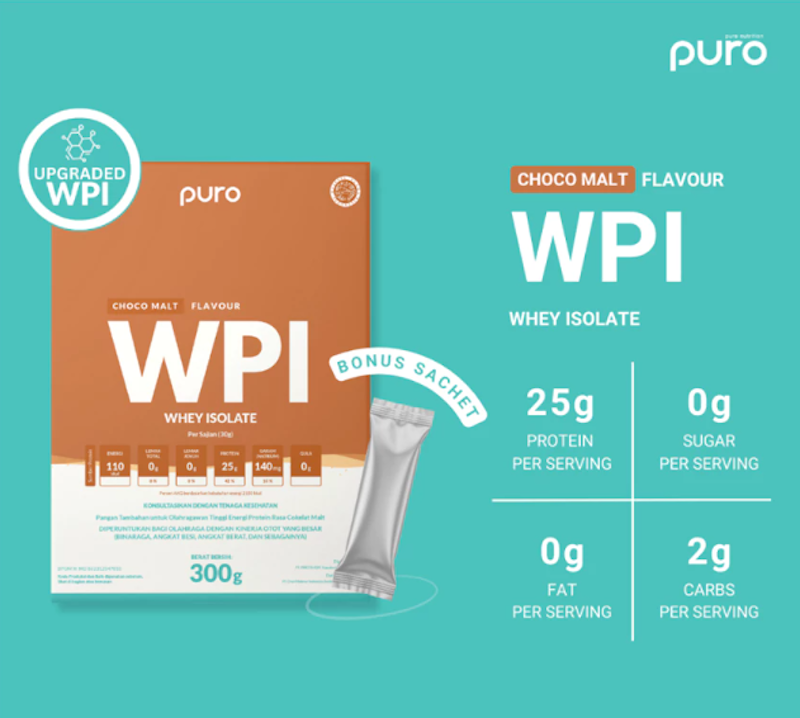 Puro ISOPRO WPI Whey Isolate Plain 4