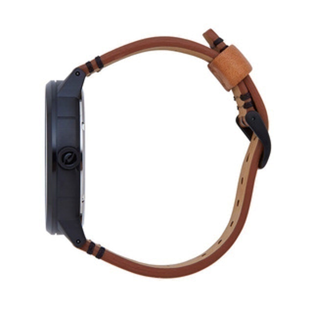 Detroit Multi Eye Midnight Leather Watch 3