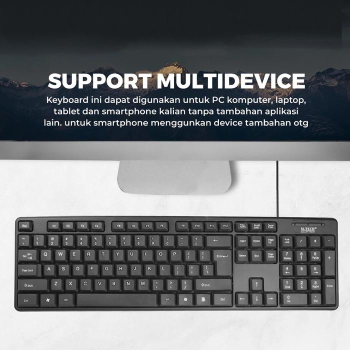  MTECH Keyboard USB STK 01
