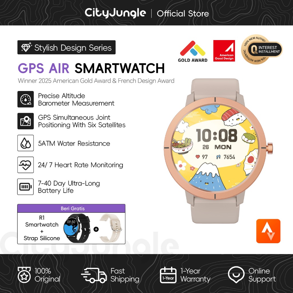 Cityjungle GPS Air Smartwatch 2