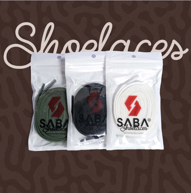 SABA Flat Cotton Premium Shoelaces 3