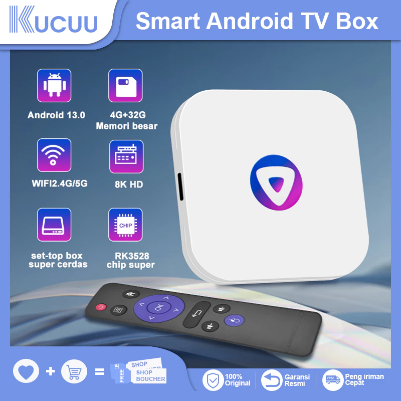  KUCUU Android TV Box H96MAX