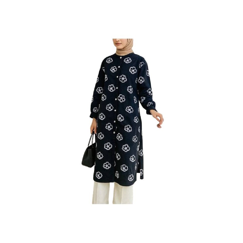 Masayu Batik Tunik Batik Wanita Jumputan 1