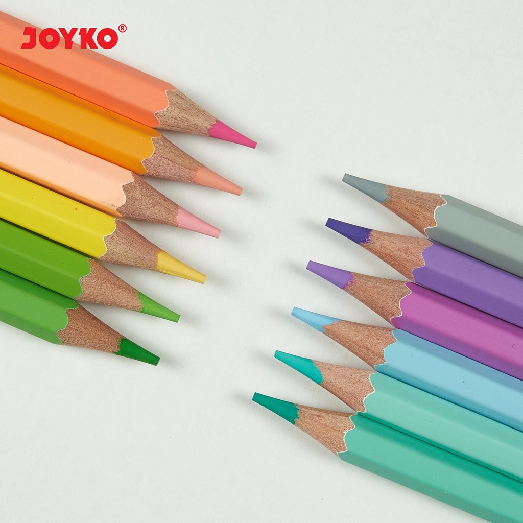 Atali Makmur JOYKO 12 Pastel Color Pencil CP-125P