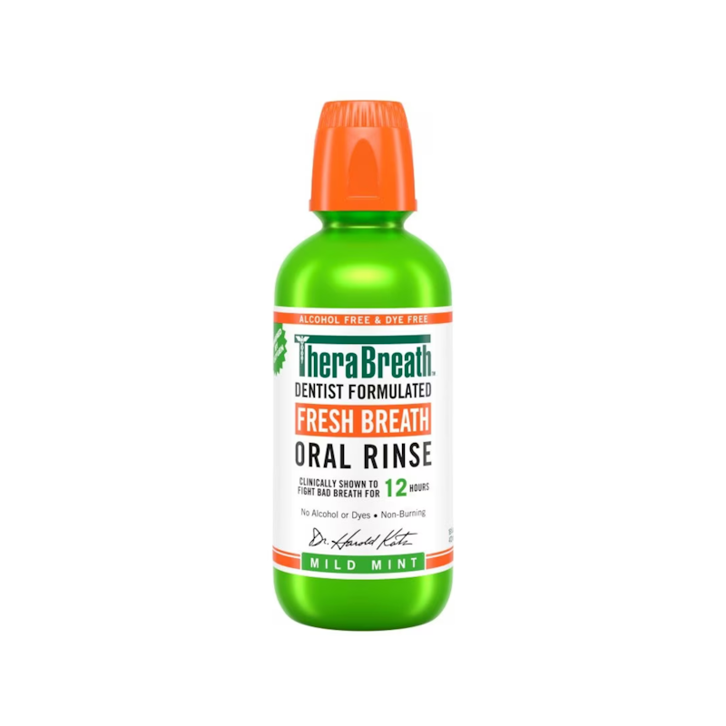 TheraBreath Dentist Formulated Fresh Breath Oral Rinse Mild Mint 1