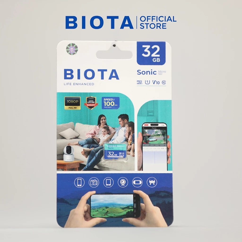 BIOTA Smart Home BIOTA Sonic MicroSD 128 GB