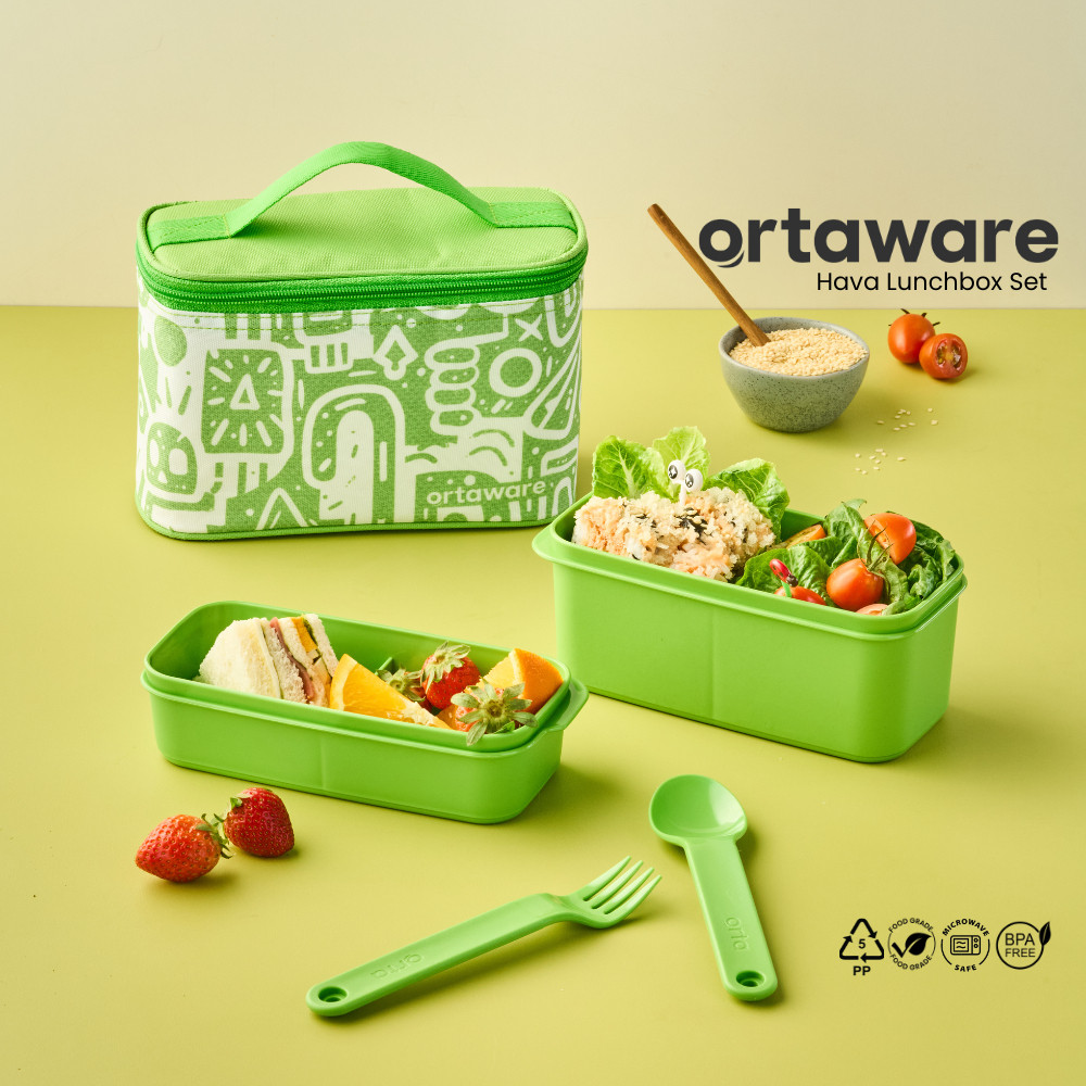 Orta Karya Indonesia Ortaware Hava Lunchbox Set  1808023
