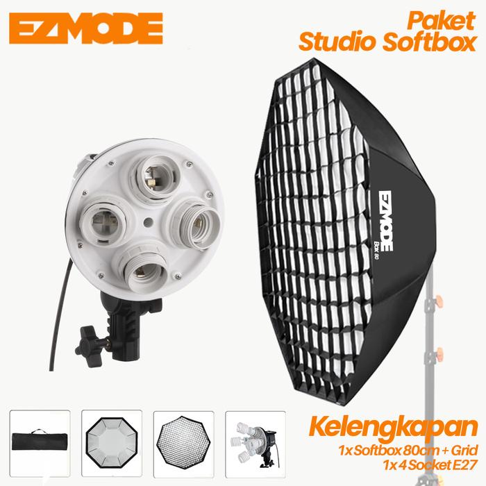 EZMODE EZMODE Octagon Softbox 80cm with Honeycomb Grid