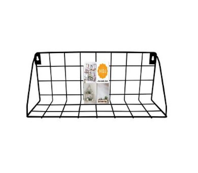 Rak Pot Bunga Dinding Minimalis Besi 15 cm 4