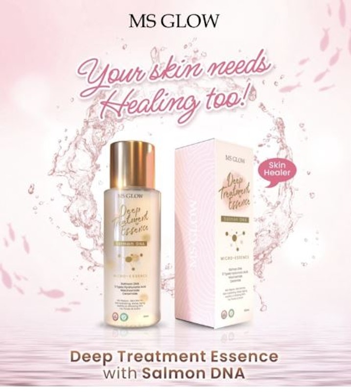 MS Glow Deep Treatment Essence Salmon DNA 2