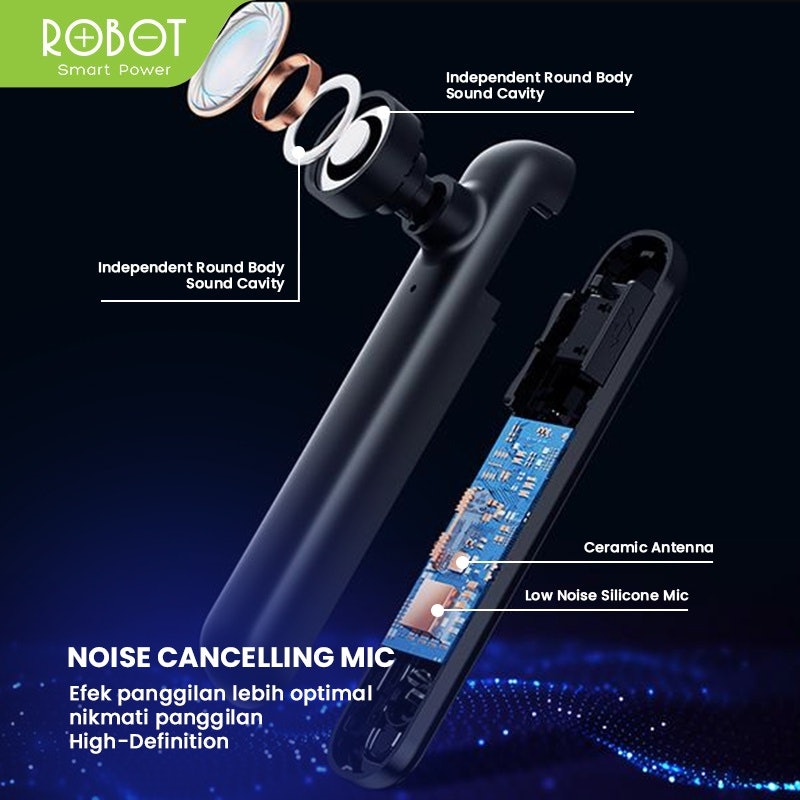 ROBOT Bluetooth Earphone 4