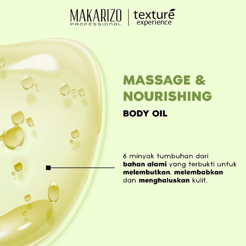 TE Massage & Nourishing Body Oil Green Tea 3