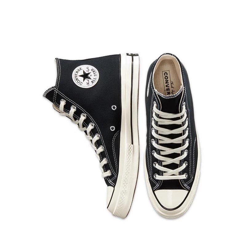 Converse Chuck 70 Hi Unisex Sneakers Shoes Black 3
