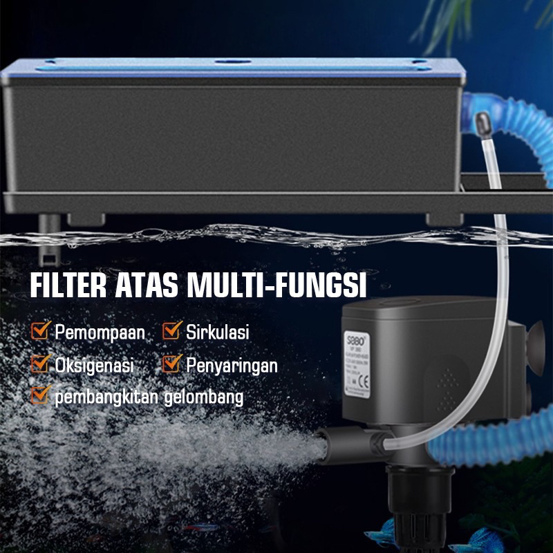 Armada Top Filter Aquarium SP-650A