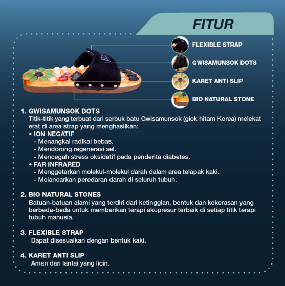 Trimasindo Global Perkasa Jeido Power Sandal Kesehatan