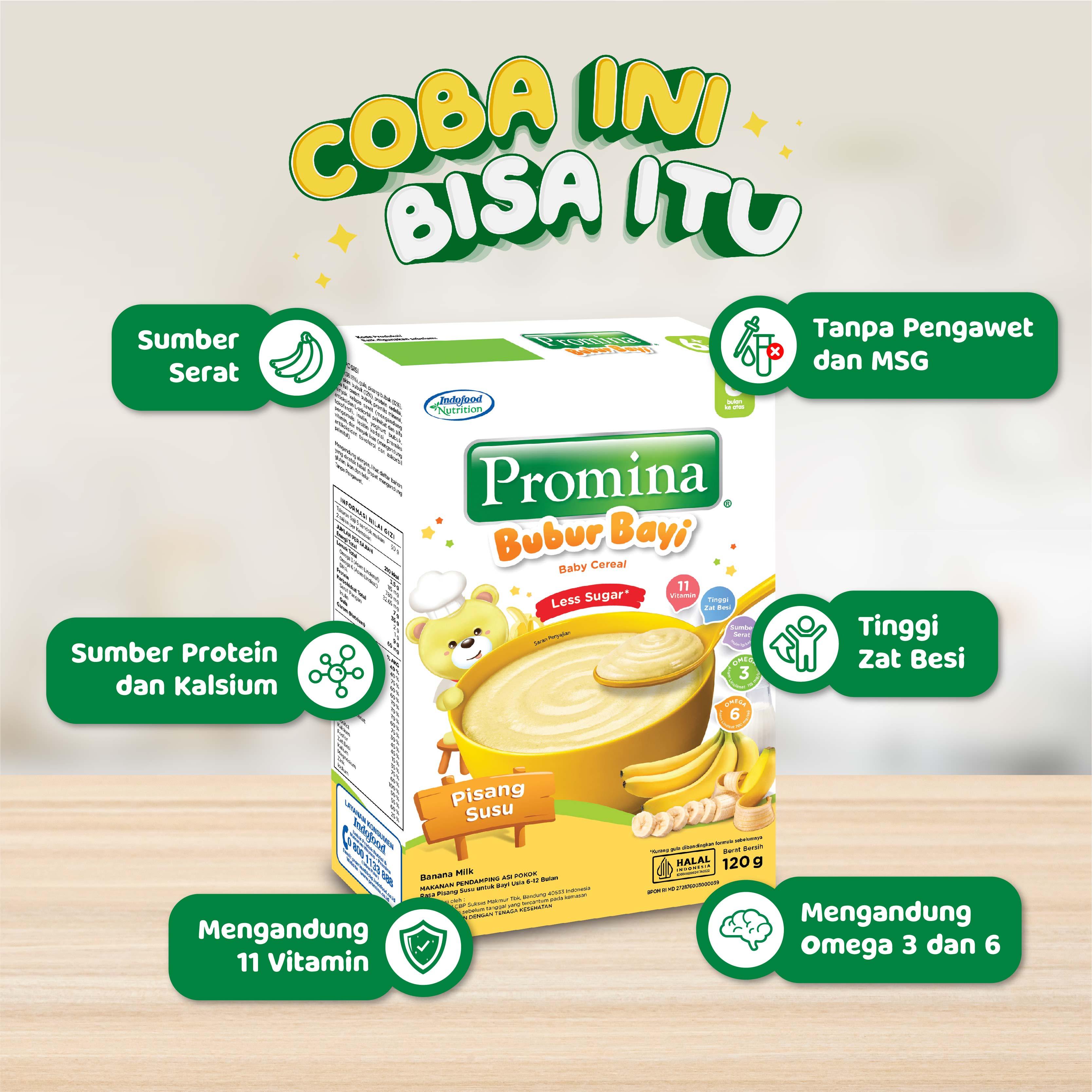 Promina Bubur Bayi Pisang Susu 2