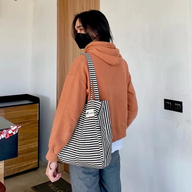 Prassa.ku ZIPPER SERIES! Totebag Canvas 3