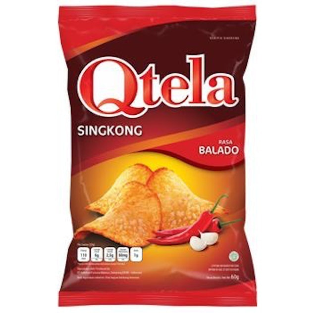 Qtela Singkong Rasa Balado