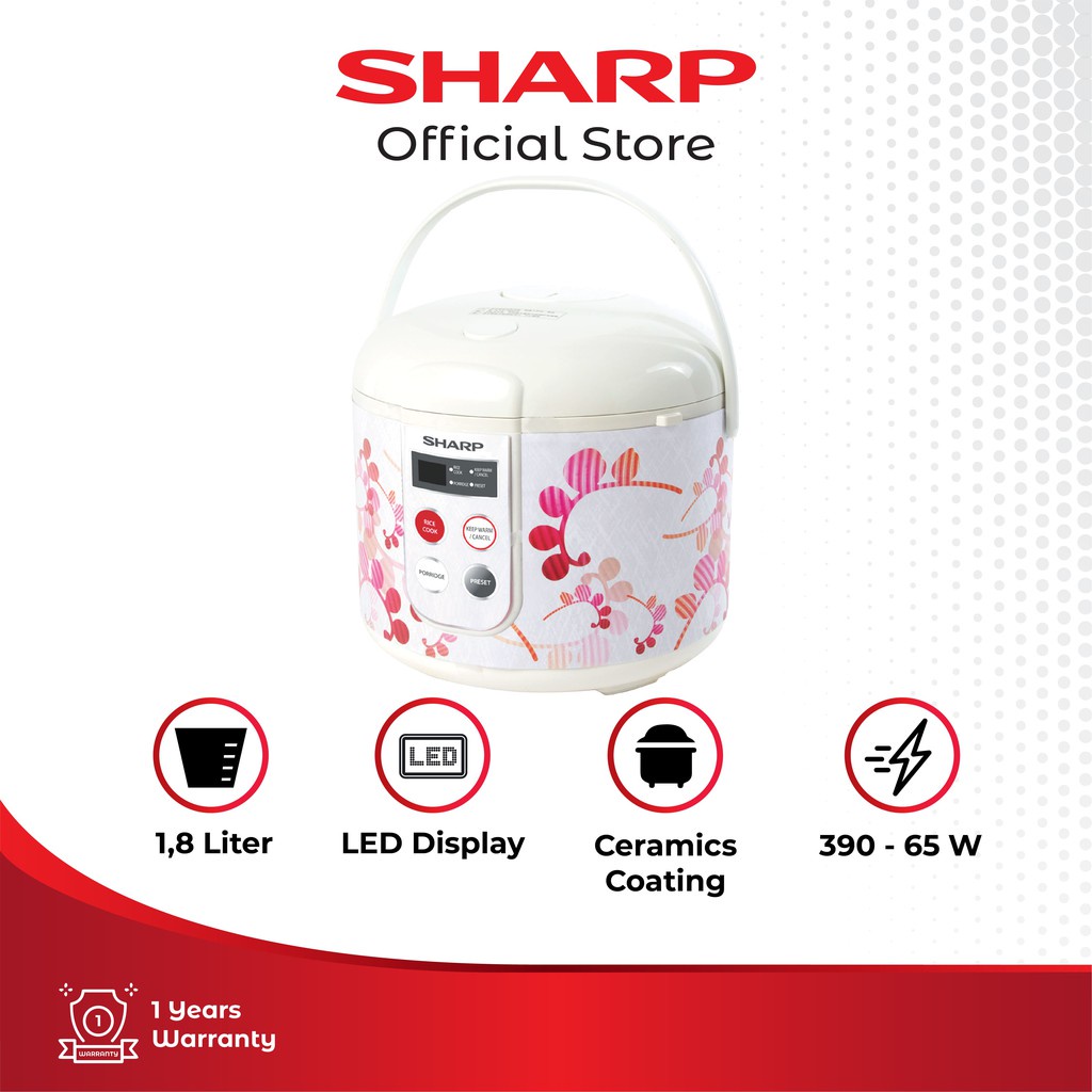 1,8 Liter Touch Panel Rice Cooker 2