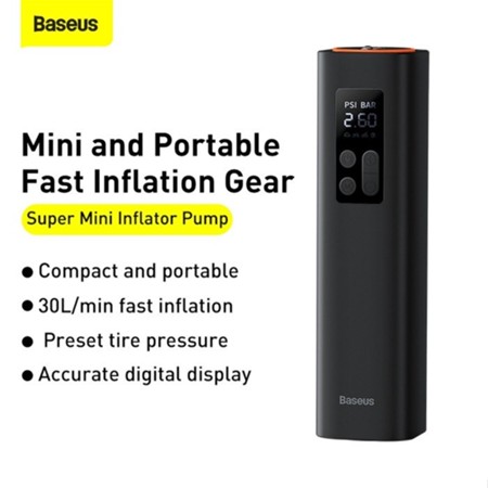 KIIP Indonesia Baseus Super Mini Inflator Pump