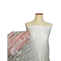 Kain Brokat Broken White