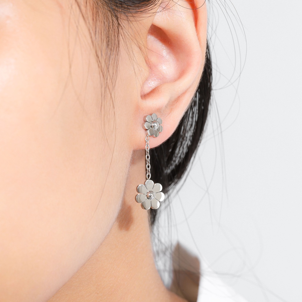 Panlandwoo  Anting Double Daisy
