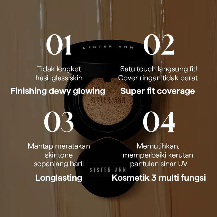  Sister Ann Smart Fit Cover Cushion 17 Pale Light