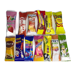 Amplop Lebaran Motif Snack