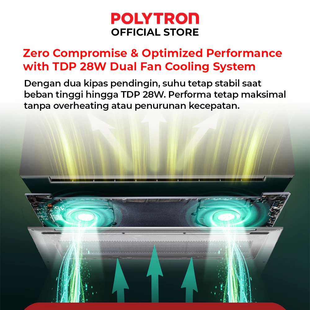 Hartono Istana Teknologi Polytron Luxia Pro Ultra5 PL 14M1U5M S65H