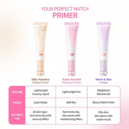 HEBE Beauty Style Barenbliss Locklook Matte & Blur Primer