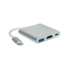 Cliptec Type-C to HDMI 3 in 1 Adapter