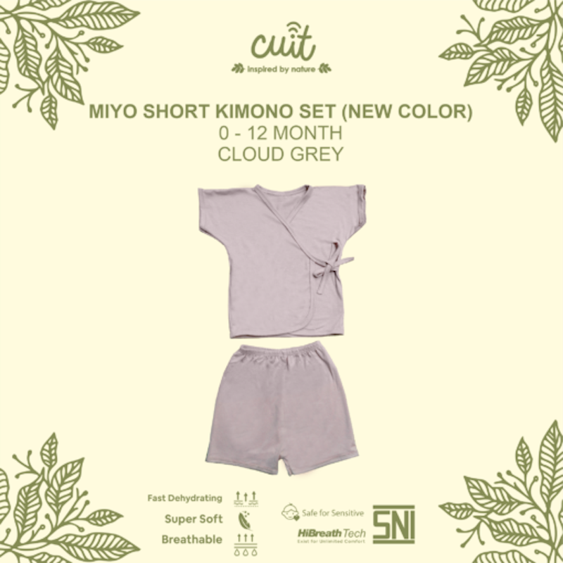 Cuit EKO Miyo Short Kimono Set (New Colour) 3