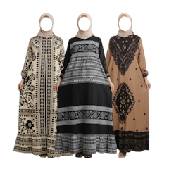 Prass Official Daster Jumbo Longdress